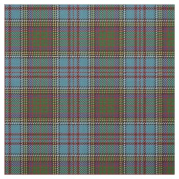 Clan Anderson Scottish Tartan Plaid Fabric by OldScottishMountain at Zazzle
