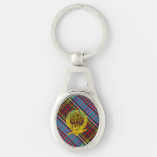 Clan Anderson Tartan and Motif Keychain