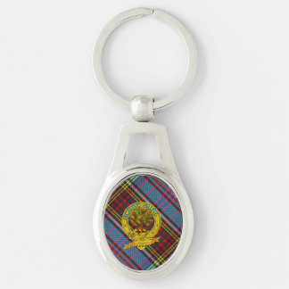 Clan Anderson Tartan and Motif Keychain