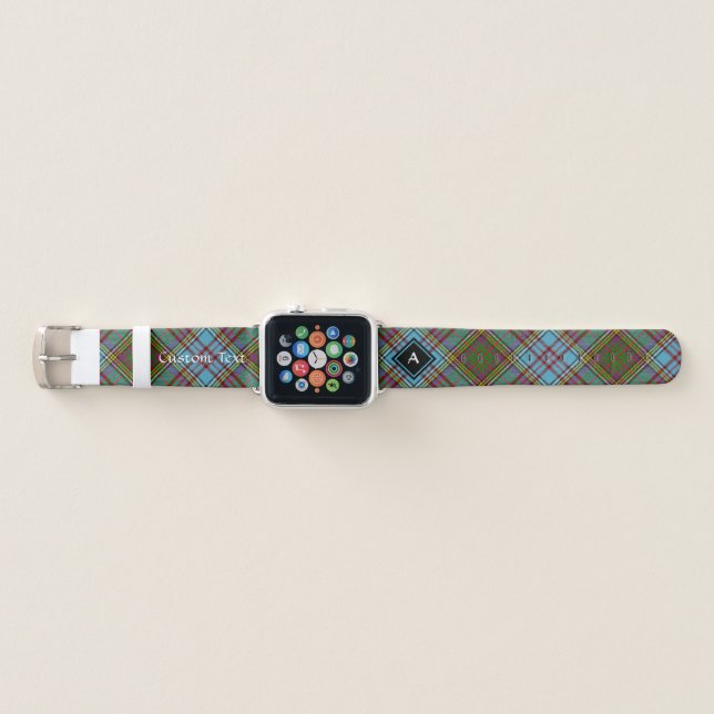 Clan Anderson Tartan Apple Watch Band (Front)