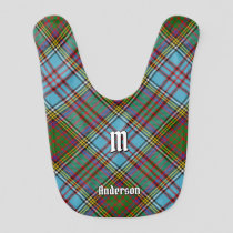 Clan Anderson Tartan Baby Bib
