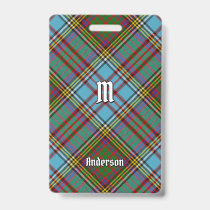 Clan Anderson Tartan Badge