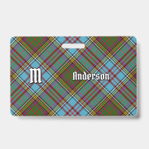 Clan Anderson Tartan Badge