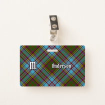 Clan Anderson Tartan Badge