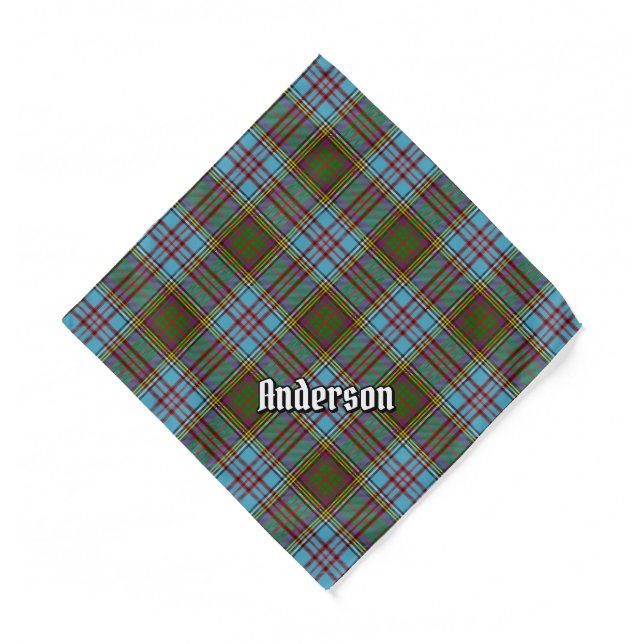 Clan Anderson Tartan Bandana (Front)