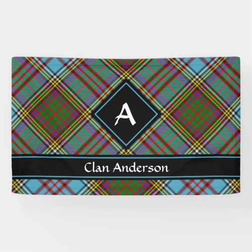 Clan Anderson Tartan Banner