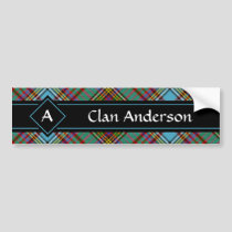 Clan Anderson Tartan Bumper Sticker