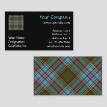 Clan Anderson Tartan Business Card