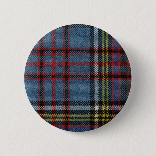 Clan Anderson Tartan Button (Front)