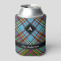 Clan Anderson Tartan Can Cooler