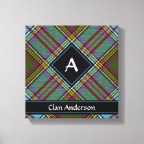 Clan Anderson Tartan Canvas Print