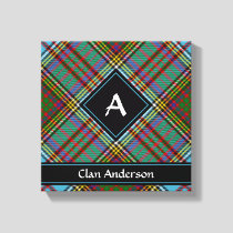 Clan Anderson Tartan Canvas Print