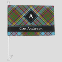 Clan Anderson Tartan Car Flag