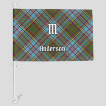 Clan Anderson Tartan Car Flag