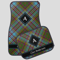 Clan Anderson Tartan Car Floor Mat