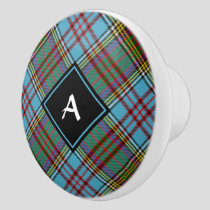 Clan Anderson Tartan Ceramic Knob