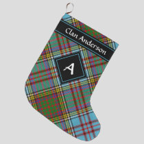 Clan Anderson Tartan Christmas Stocking