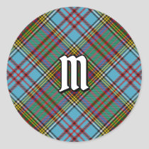 Clan Anderson Tartan Classic Round Sticker