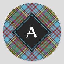 Clan Anderson Tartan Classic Round Sticker