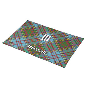 Clan Anderson Tartan Cloth Placemat