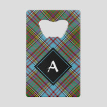 Clan Anderson Tartan Credit Card Bottle Opener