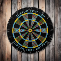 Clan Anderson Tartan Dart Board