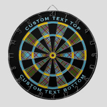 Clan Anderson Tartan Dart Board