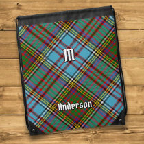 Clan Anderson Tartan Drawstring Bag