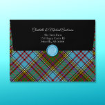 Clan Anderson Tartan Envelope<br><div class="desc">Clan Anderson traditional tartan with modern colors. Seamless pattern. Custom text.</div>