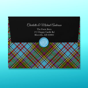 Clan Anderson Tartan Envelope