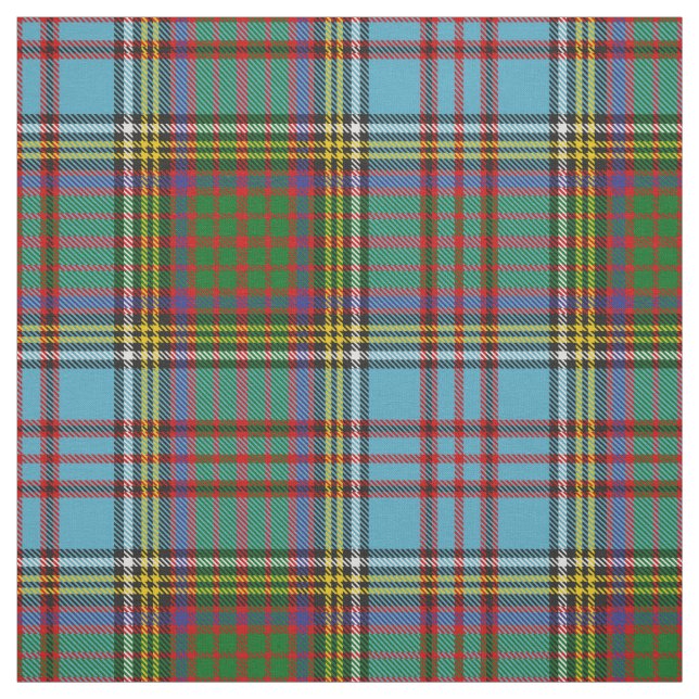 Clan Anderson Tartan Fabric (Swatch)