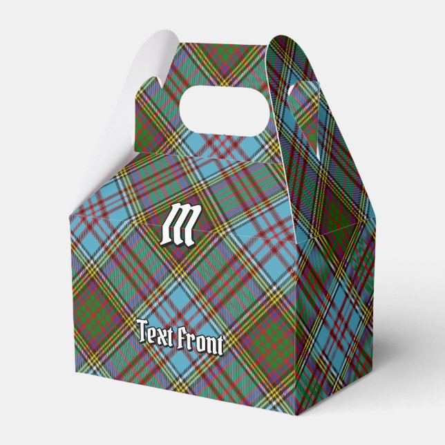 Clan Anderson Tartan Favor Box (Front Side)