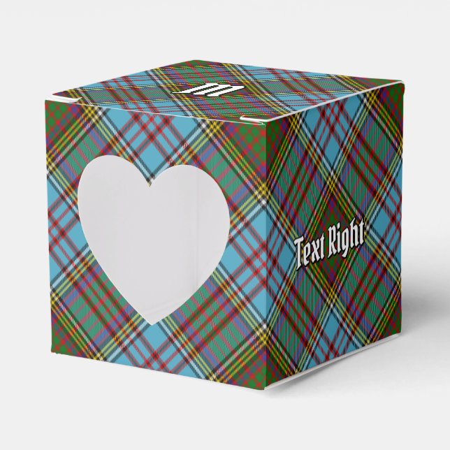 Clan Anderson Tartan Favor Box (Front Side)