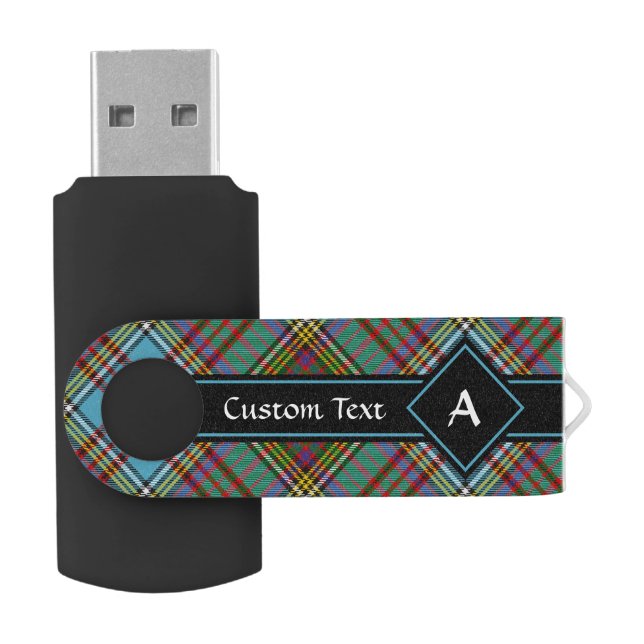 Clan Anderson Tartan Flash Drive (Opened)