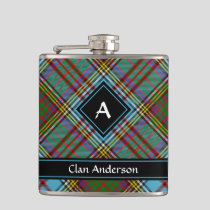 Clan Anderson Tartan Flask