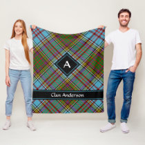 Clan Anderson Tartan Fleece Blanket