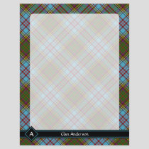 Clan Anderson Tartan Flyer
