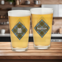 Clan Anderson Tartan Glass