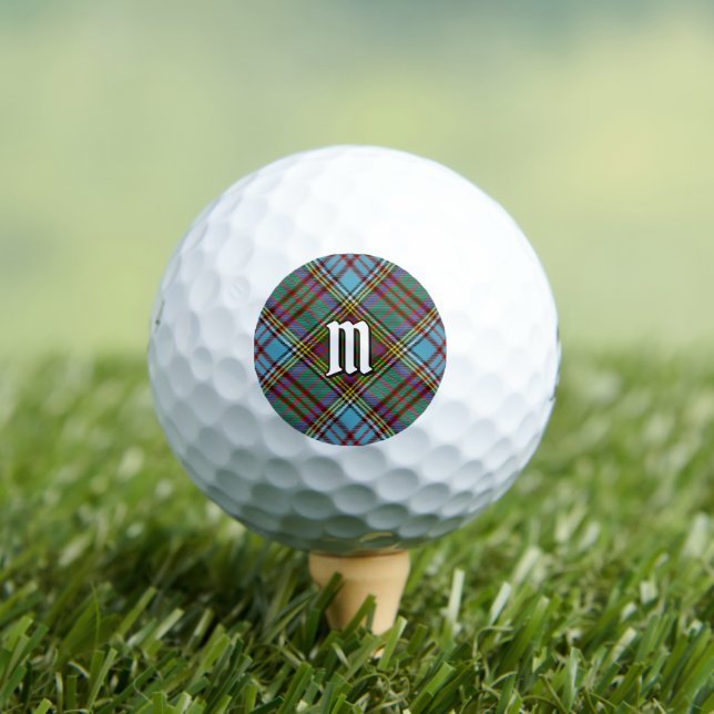 Clan Anderson Tartan Golf Balls (Insitu Tee)