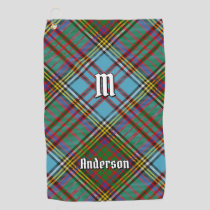 Clan Anderson Tartan Golf Towel