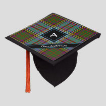 Clan Anderson Tartan Graduation Cap Topper