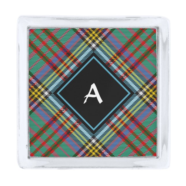 Clan Anderson Tartan Lapel Pin (Front)