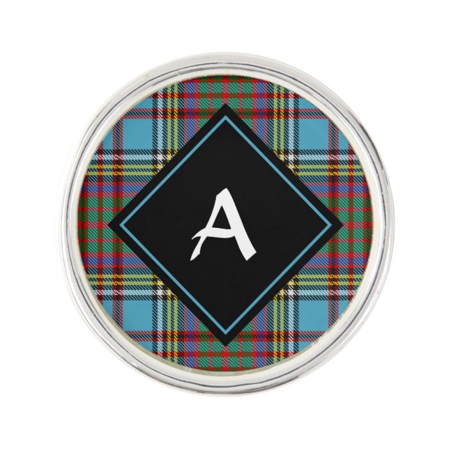 Clan Anderson Tartan Lapel Pin (Front)