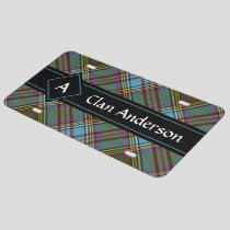 Clan Anderson Tartan License Plate