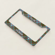 Clan Anderson Tartan License Plate Frame