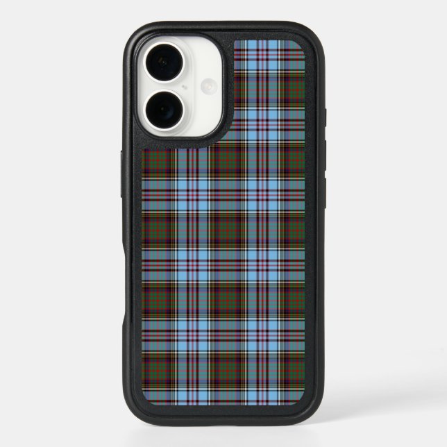 Clan Anderson Tartan Light Blue Plaid Otterbox iPhone Case (Back)