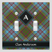 Clan Anderson Tartan Light Switch Cover