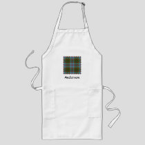 Clan Anderson Tartan Long Apron