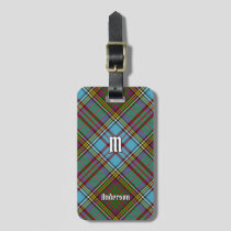 Clan Anderson Tartan Luggage Tag