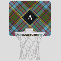 Clan Anderson Tartan Mini Basketball Hoop